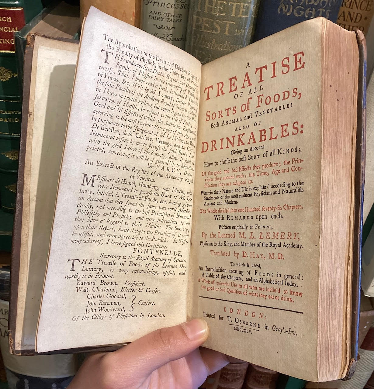 A Treatise of all Sorts of Foods, both Animal and Vegetable: also of Drinkables: Giving an Account How to chuse the best Sort of all Kinds; of the good and bad Effects they produce; the Principles they abound with; the Time, Age, and Constitution they are adapted to. Wherein their Nature and Use is 