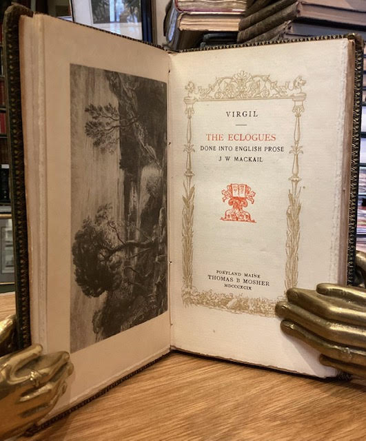 The Eclogues, Done into English Prose