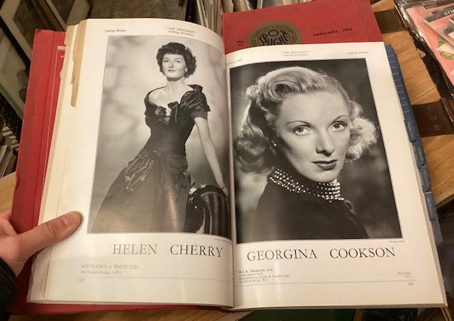 The Spotlight: Casting Directory for Stage, Screen, Radio and Television. No. 91. January 1953. Volume 1: Actors and Stage & Screen Personnel; Volume 2: Actresses and Children.