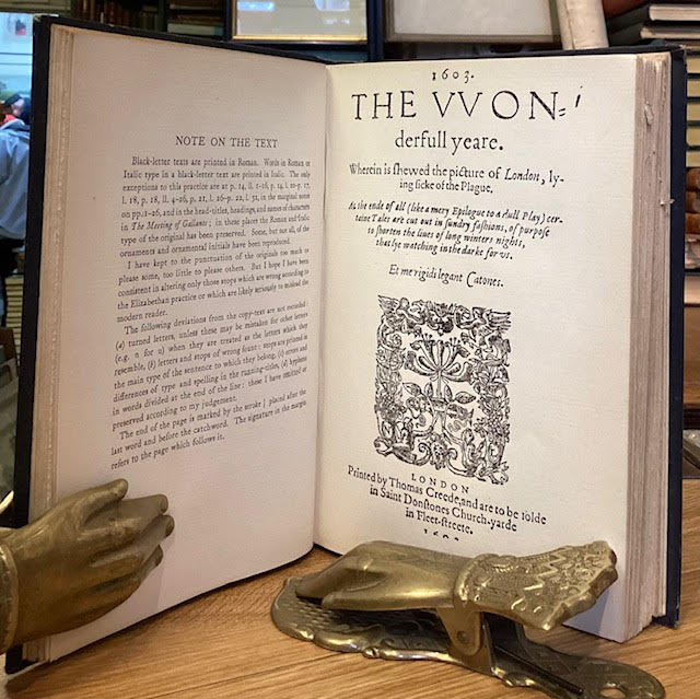 The Plague Pamphlets of Thomas Dekker