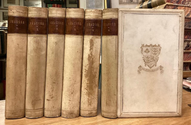 The Works of Geoffrey Chaucer. In six volumes.