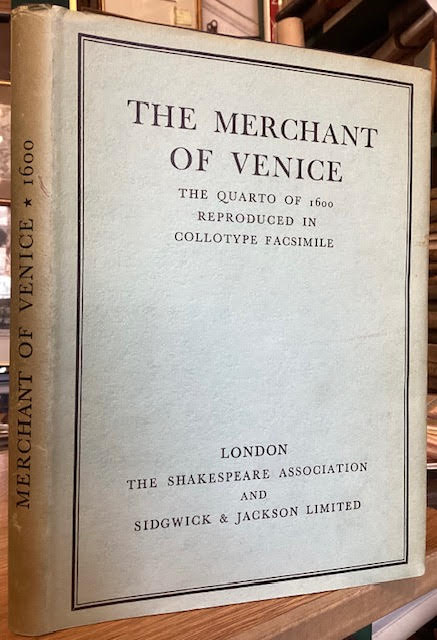 The Merchant of Venice 1600 (Hayes Quarto)