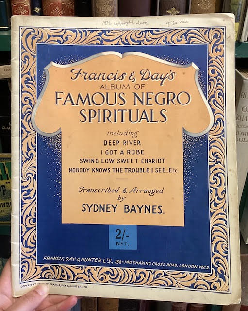 Francis & Day's Album of Famous Negro Spirituals