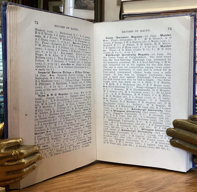 The Rowing Almanack and Oarsman's Companion 1925.
