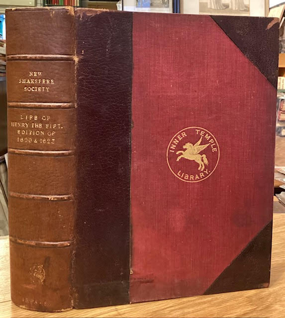 The Life of Henry the Fifth, reprinted from the First Folio, 1623