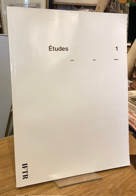 Etudes 1: noir sur blanc