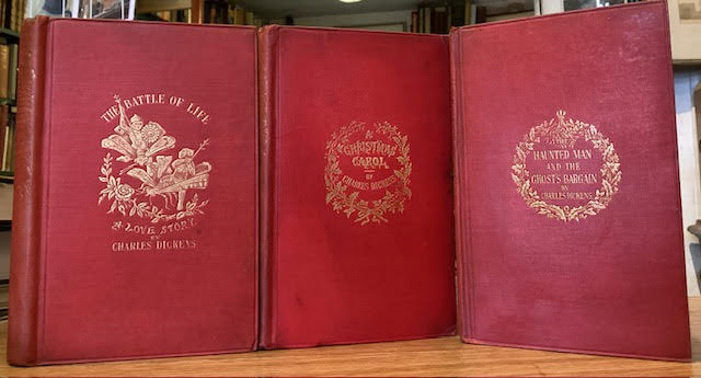 A Christmas Carol; The Battle of Life; Chimes; Haunted Man and the Ghost's Bargain; The Cricket [5 volume set]
