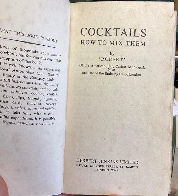 Cocktails, How to Mix Them