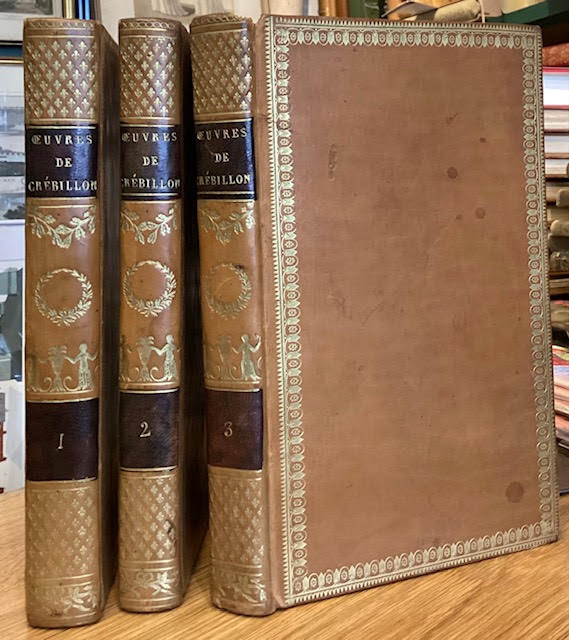 Oeuvres de Crebillon [3 vols]