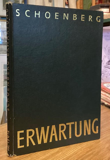 Erwartung: Monogram in 1 Akt. Partitur.