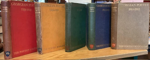 Georgian Poetry 1911 - 1922 [5 volumes]