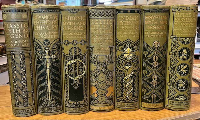 Classic Myth and Legend ; Egyptian Myth and Legend ; Myths of Babylonia and Assyria ; Romance & Legend of Chivalry ; Teutonic Myth and Legend ; Celtic Myth & Legend ; Indian Myth and Legend [7 volumes]