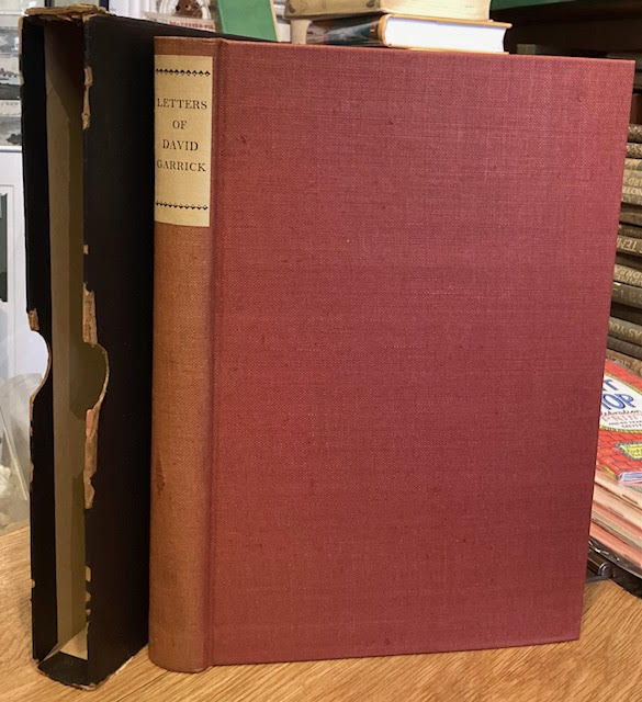 Some Unpublished Correspondence of David Garrick