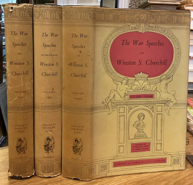 The War Speeches of Winston Churchill in 3 volumes