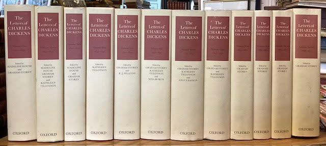 The Letters of Charles Dickens. The Pilgrim Edition.