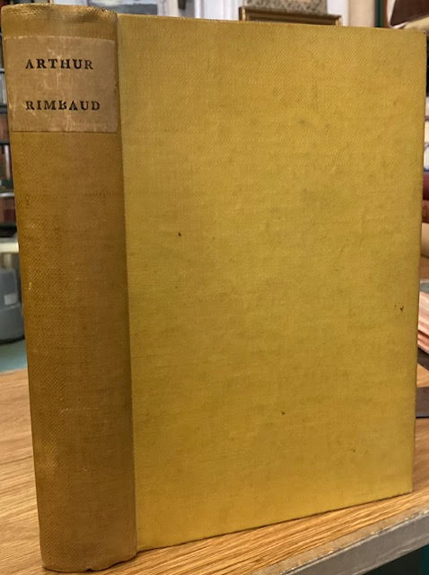 Oeuvres de Arthur Rimbaud - Vers et Proses Revues sur les manuscrits originaux et les premieres editions mises en ordre et annotees par Paterne Berrichon. Poemes retrouves.