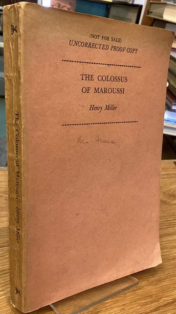 Image for The Colossus of Maroussi The Colossus of Maroussi