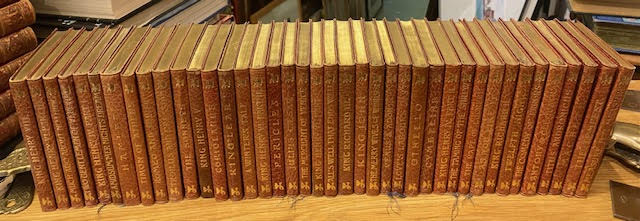 The Temple Shakespeare [40 volume complete set of the works]