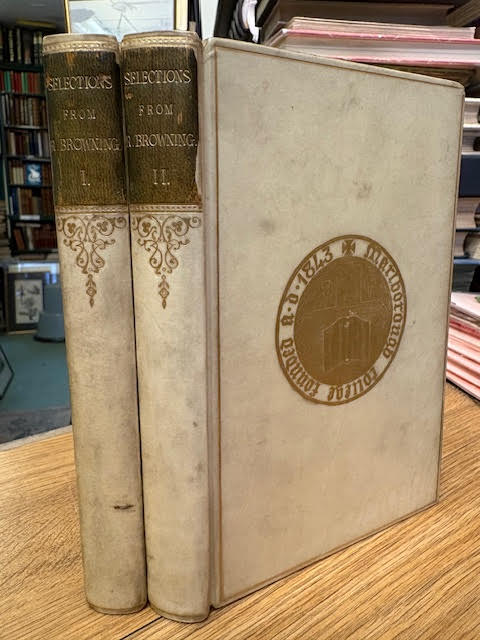 Selections from the Poetical Works of Robert Browning