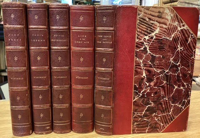 The novels of Theodore Winthrop: The Canoe and the Saddle; Isthmiana; Edwin Brothertoft; Life in the Open Air, and other papers; John Brent; Cecil Dreeme