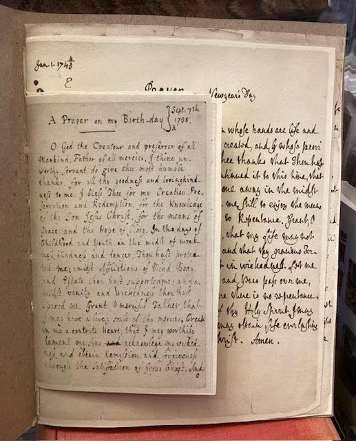 Johnson's Prayers and Meditations [14 facsimiles]