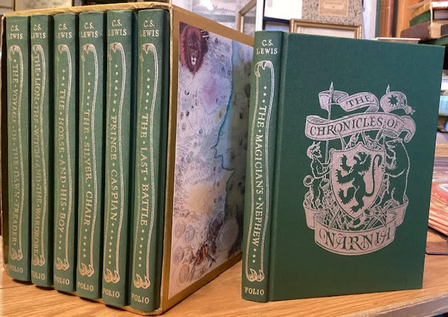 The Chronicles of Narnia. - The Magician's Nephew. The Lion, The Witch and the Wardrobe. The Horse and His Boy. Prince Caspian. The Voyage of the 'Dawn Treader'. The Silver Chair. The Last Battle. 7 Volumes Complete in Slipcase