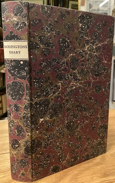 The Diary of the Late George Bubb Dodington, Baron of Melcombe Regis: From March 8, 1749, to February 6, 1761