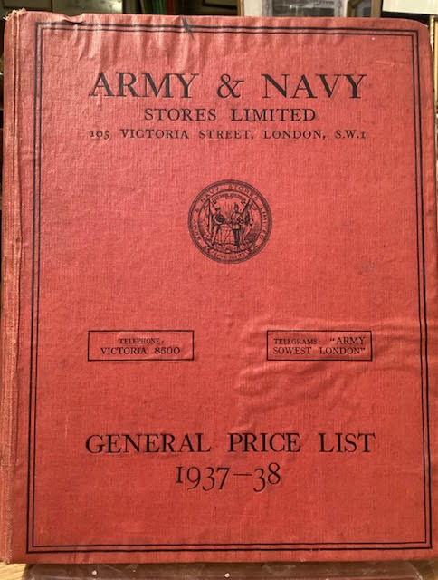 General Price List 1937-38 (No. 103)