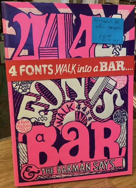 Image for Four Fonts Walk into a Bar Four Fonts Walk into a Bar