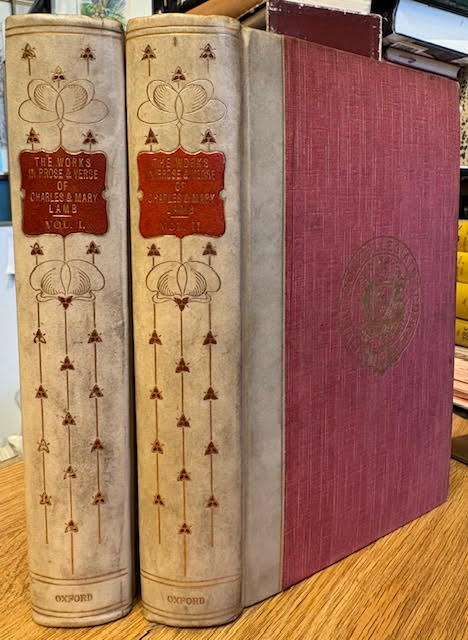 The Works in Prose and Verse of Charles and Mary Lamb. 2 volumes.
