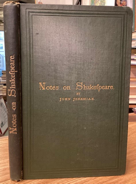 Notes on Shakespeare, and memorials of the Urban Club, comprising a succinct account of the life and times of the great dramatist, also a history of the Urban Club and an account of the Boar's Head Feast and ceremonies formerly observed at St John's Gate