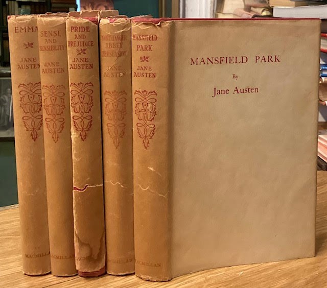 Pride & Prejudice; Northanger Abbey [together with] Persuasion; Emma; Mansfield Park; Sense & Sensibility (5 vols)