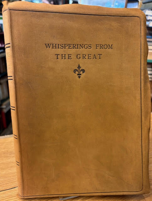 Image for Whisperings from the Great : An Autograph Birthday Album Whisperings from the Great : An Autograph Birthday Album