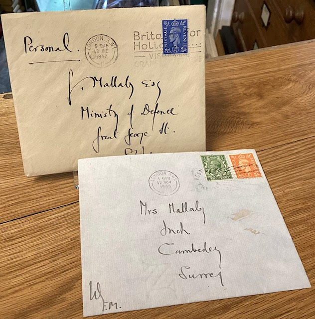 Image for Letters concerning the death of Aubertin Walter Sothern Mallaby Letters concerning the death of Aubertin Walter Sothern Mallaby