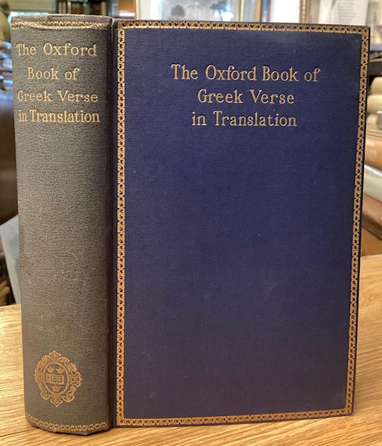 The Oxford Book of Greek Verse in Translation