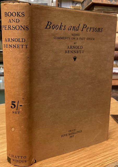 Books and Persons : Being Comments on a Past Epoch 1908 - 1911