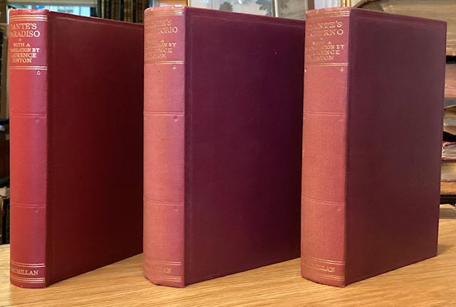 [The Divine Comedy] : Inferno, Purgatorio and Paradiso. [Three volumes]