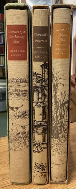 The Complete Memoirs of George Sherston : Memoirs of a Fox-Hunting Man. Sherston's Progress. Memoirs of an Infantry Officer. Three volumes in slipcases