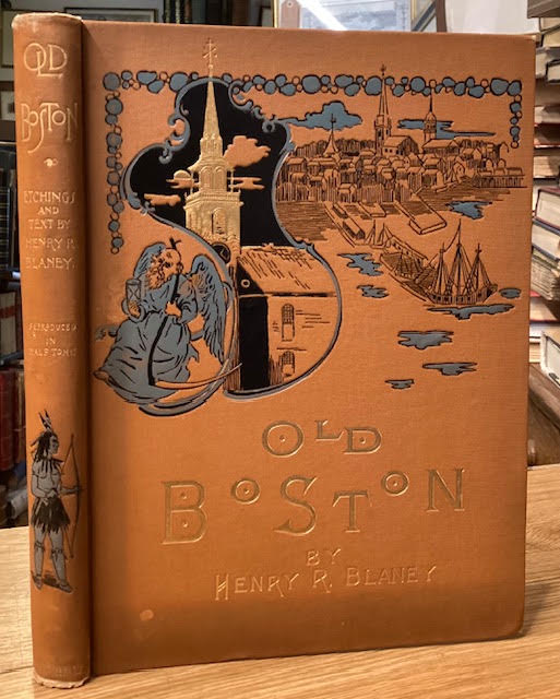 Image for Old Boston: reproductions of etchings in half tone Old Boston: reproductions of etchings in half tone