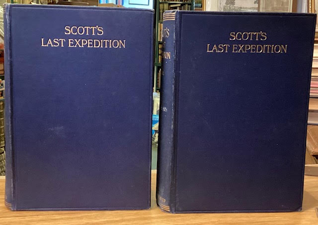 Image for Scott's Last Expedition. In Two Volumes. Vol. I Being the Journals of Captain R. F. Scott, R. N., C. V. O.; Vol. II Being the Reports of the Journeys and Scientific Work Untertaken by Dr. E. A. Wilson and the Surviving Members of the Expedition. Scott's Last Expedition. In Two Volumes. Vol. I Being the Journals of Captain R. F. Scott, R. N., C. V. O.; Vol. II Being the Reports of the Journeys and Scientific Work Untertaken by Dr. E. A. Wilson and the Surviving Members of the Expedition.