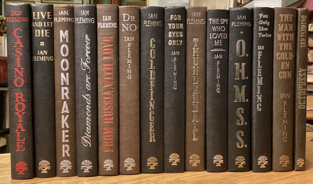 The Complete Set of James Bond Novels. In 14 volumes.