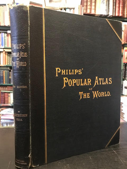 本朱雀大路philips new popular Atlas of the World